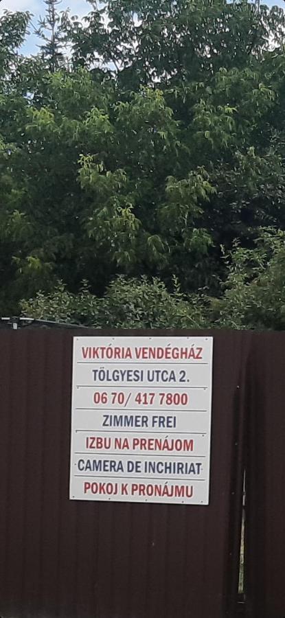 Viktoria vendégház Miskolc Exterior foto